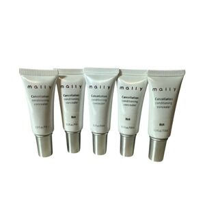 5 Pack Mally Cancellation Conditioning Face Concealer RICH 0.3 fl. oz Each - NEW